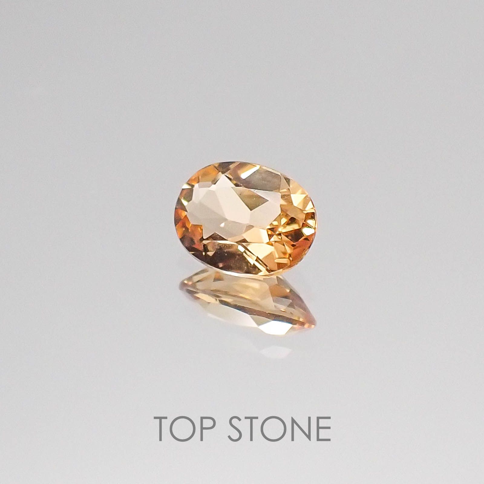 インペリアルトパーズ ブラジル産 ルース 0.34ct[20084379]5.1×3.8mm前後