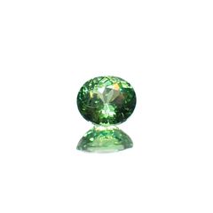 ミントガーネット(宝石名グリーン グロッシュラー・ガーネット)タンザニア産 0.36ct 識別済[230119973]4.6x4mm前後