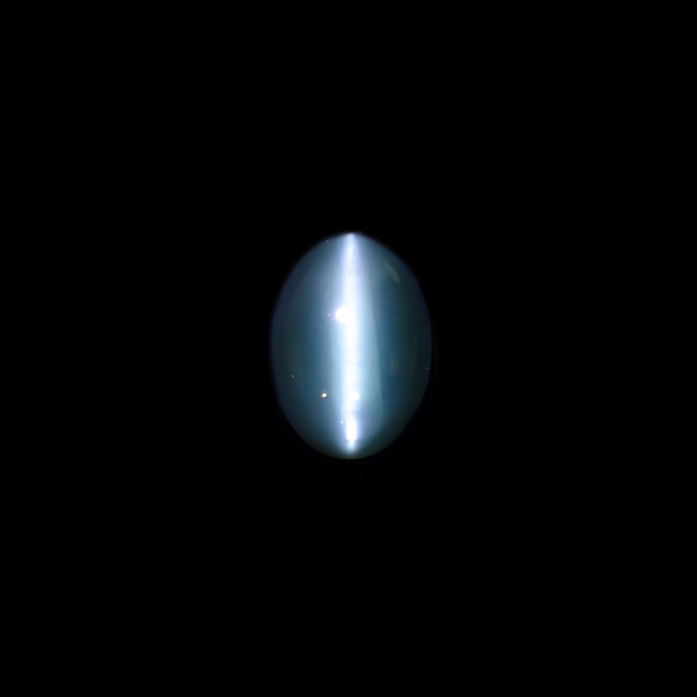 アレキサンドライトキャッツアイ(宝石名アレキサンドライト/キャッツアイ)インド産 1.64ct GIA鑑付[220616451]8.31x5.93mm前後