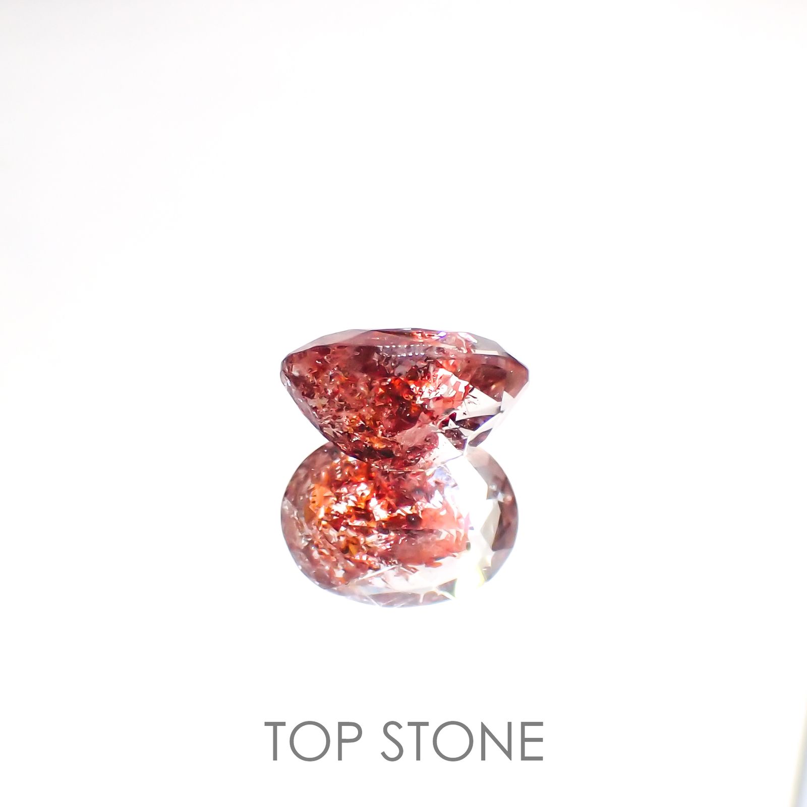 ファイヤークォーツ ナイジェリア産 1.98ct[220114746]9.3x7.1mm前後