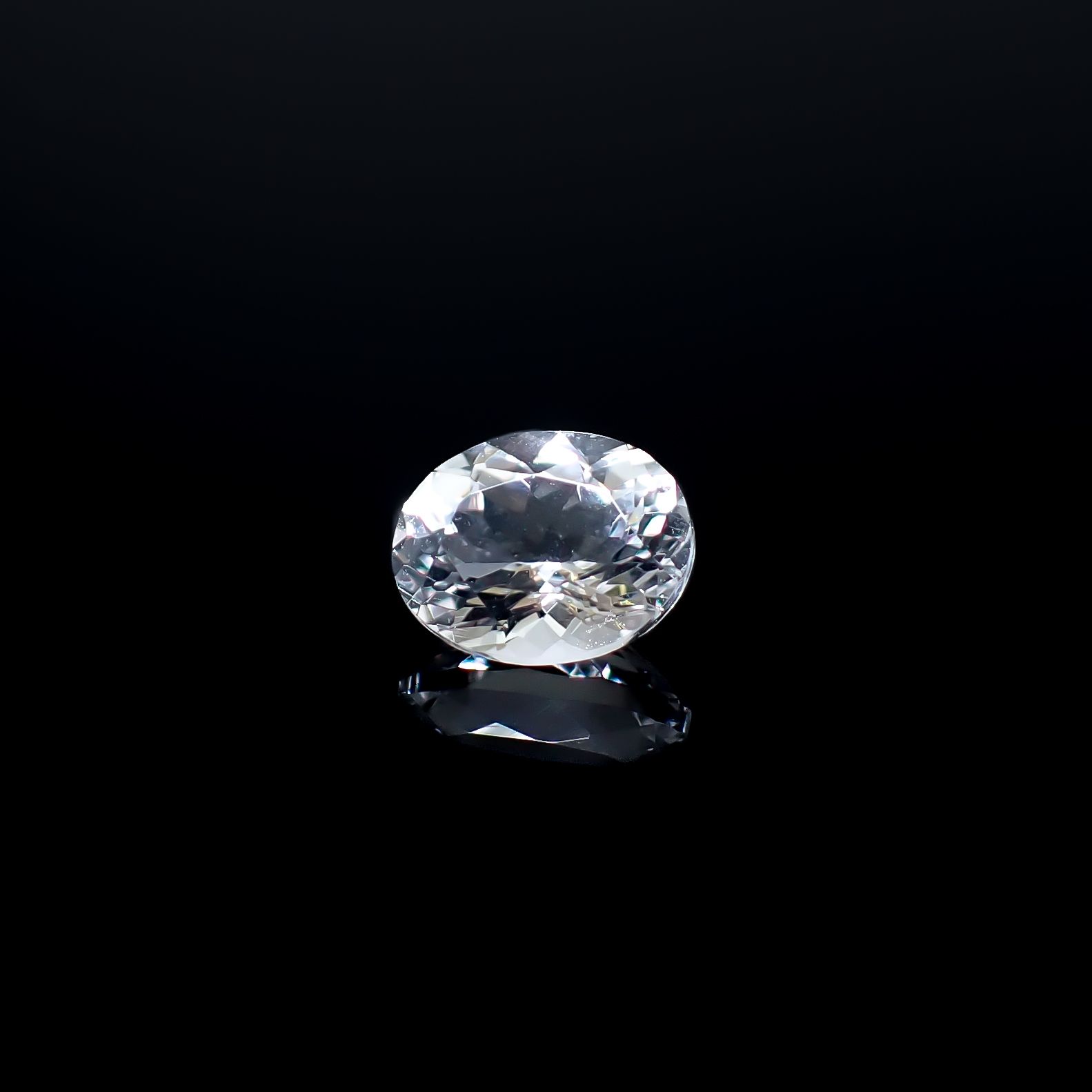 ハーキマーダイヤモンド アメリカ・ニューヨーク州産 0.95ct / 7.3x5.8mm前後 [260632486]
