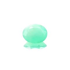 グリーンオパール(宝石名コモンオパール) 南アフリカ産 1.70ct 識別済[210611384]10×8.1mm前後