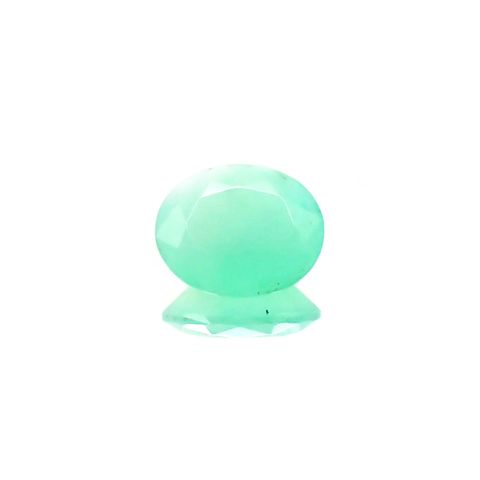 グリーンオパール(宝石名コモンオパール) 南アフリカ産 1.70ct 識別済[210611384]10×8.1mm前後