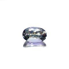 バイカラータンザナイト(宝石名ゾイサイト)タンザニア産 2.48ct 識別済[231224808]10.7x6.9mm前後