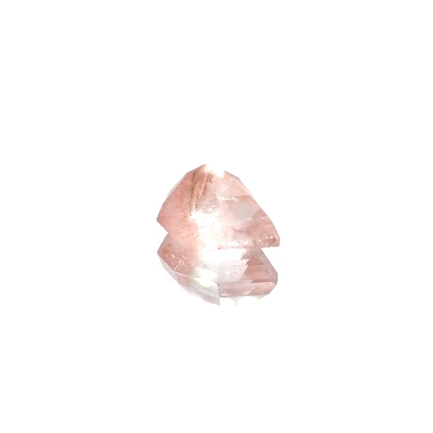 ◇カスタムカット◇ストロベリークォーツ カザフスタン産 2.21ct[240125497]10.1x7mm前後