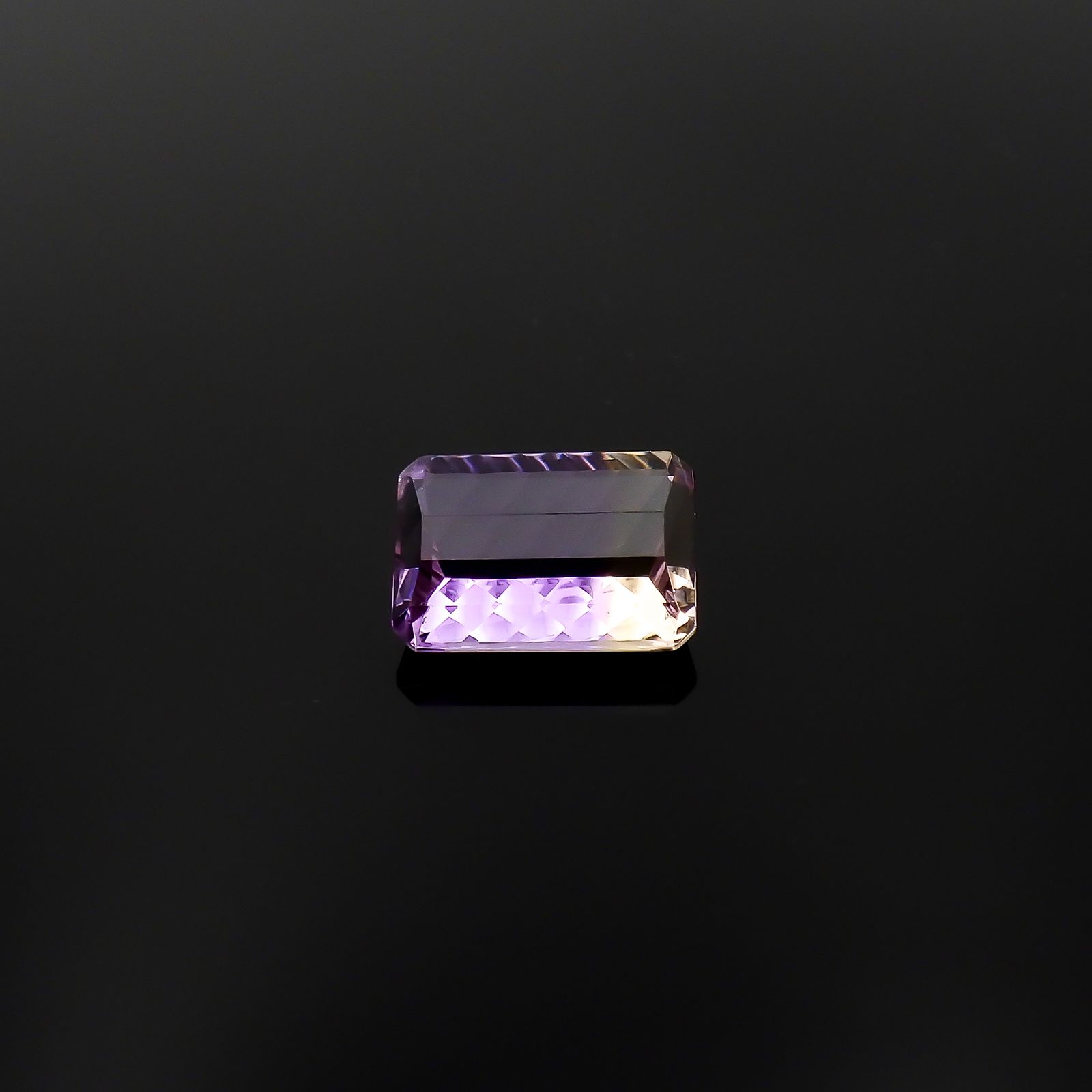 ◇カスタムカット◇アメトリン ブラジル/ボリビア産 2.47ct / 10.1x7.1mm前後 [260632317]