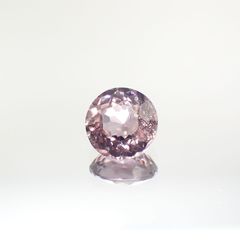 ピンクダイアスポア(宝石名ダイアスポア) アフガニスタン産 1.467ct ソ付(日独)[210812435]7.0×7.1mm前後