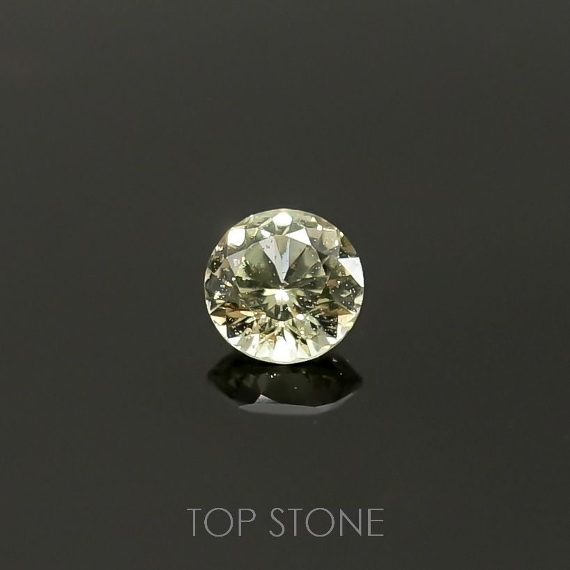 アイスライムブルーサファイア(宝石名サファイア)マダガスカル/オーストラリア産 0.29ct 識別済[220817367]3.9x3.8mm前後