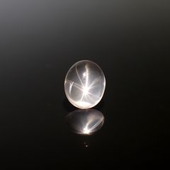 スターローズクォーツ(宝石名スター・ローズ・クォーツ)マダガスカル産 2.12ct 識別済[250330019]10x8mm前後