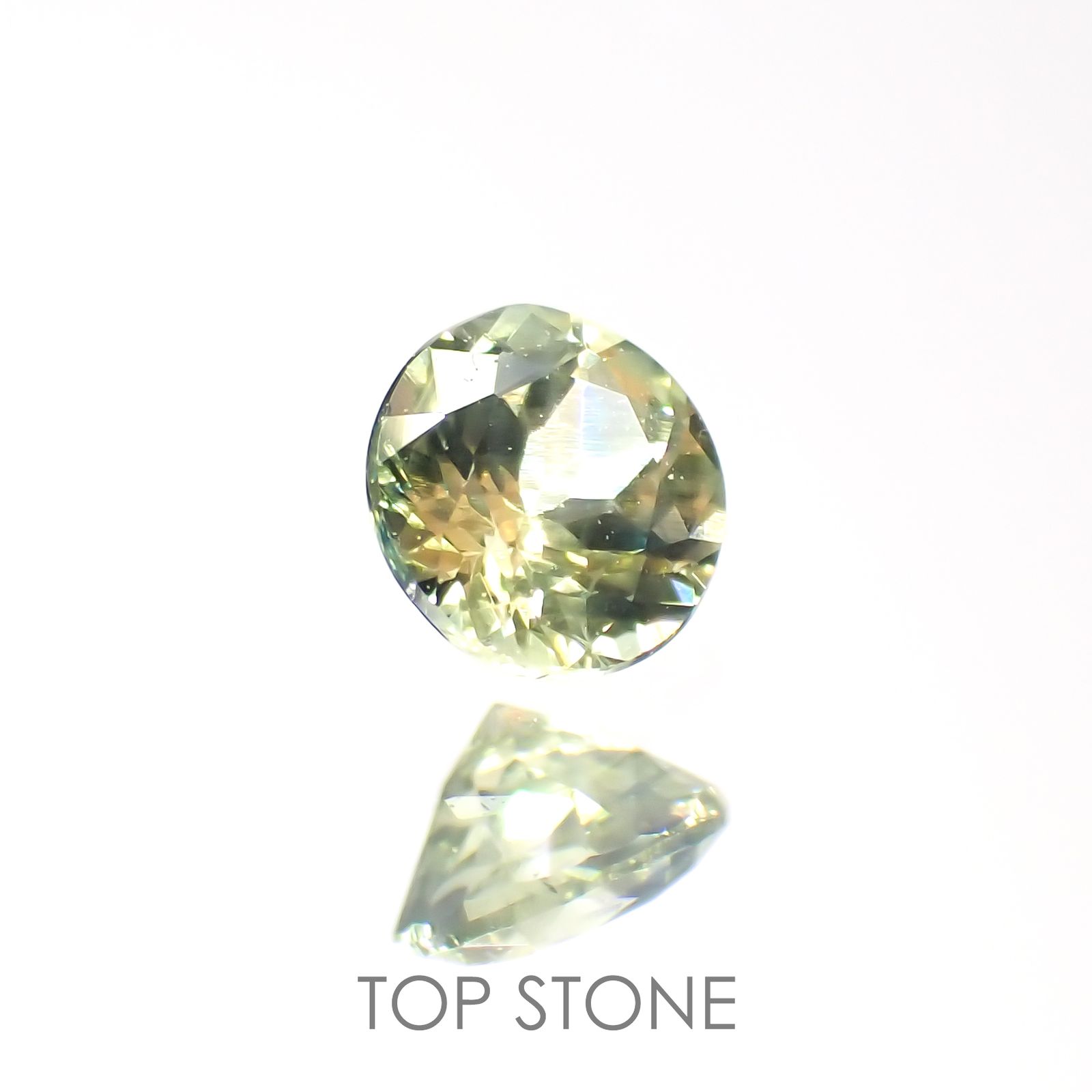 イエローサファイア(宝石名イエロー・サファイア) ケニア産 0.18ct 識別済[20118024]3.3×3.2mm前後