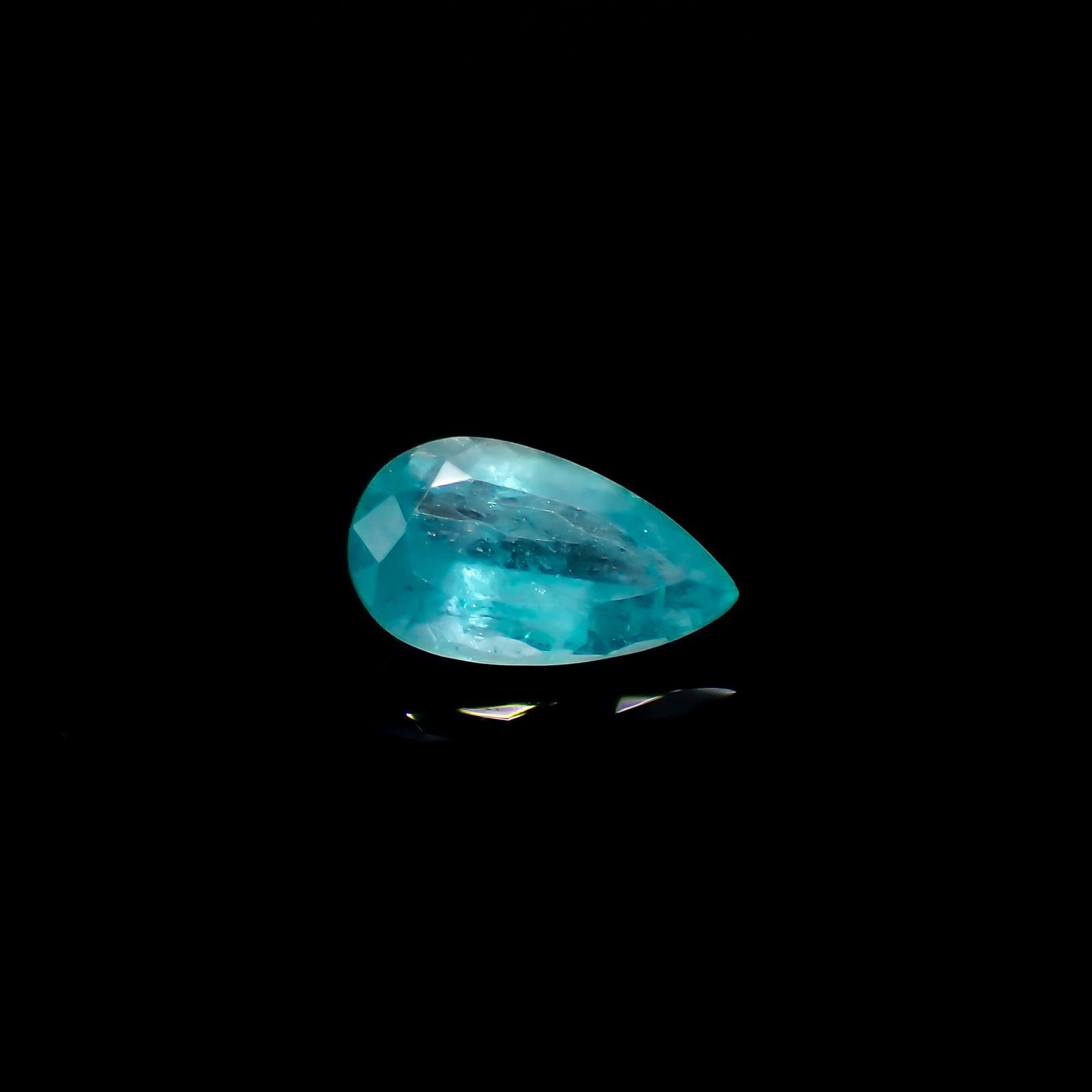 ユークレース(宝石名ユークレース)コロンビア産 1.300ct CGL鑑付[220616467]9.78x5.79mm前後