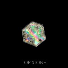 トラピッチェクォーツ 偏光板2枚付き コロンビア・ボヤカ産 35.41ct[230220811]22.8x22mm前後