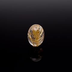 ルチルクォーツ ブラジル産 9.94ct / 16x12.1mm前後 [260732400]