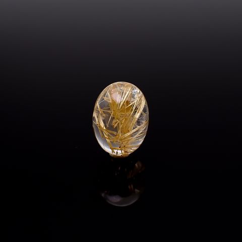 ルチルクォーツ ブラジル産 9.94ct / 16x12.1mm前後 [260732400]