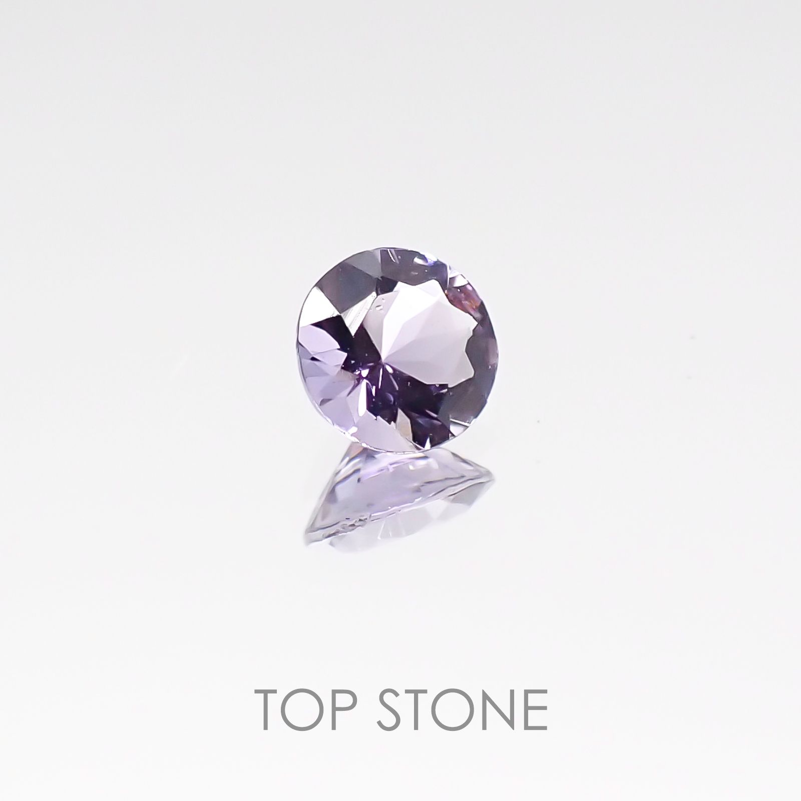 ラベンダースピネル スリランカ産 ルース 0.19ct[20106658]4×4mm前後