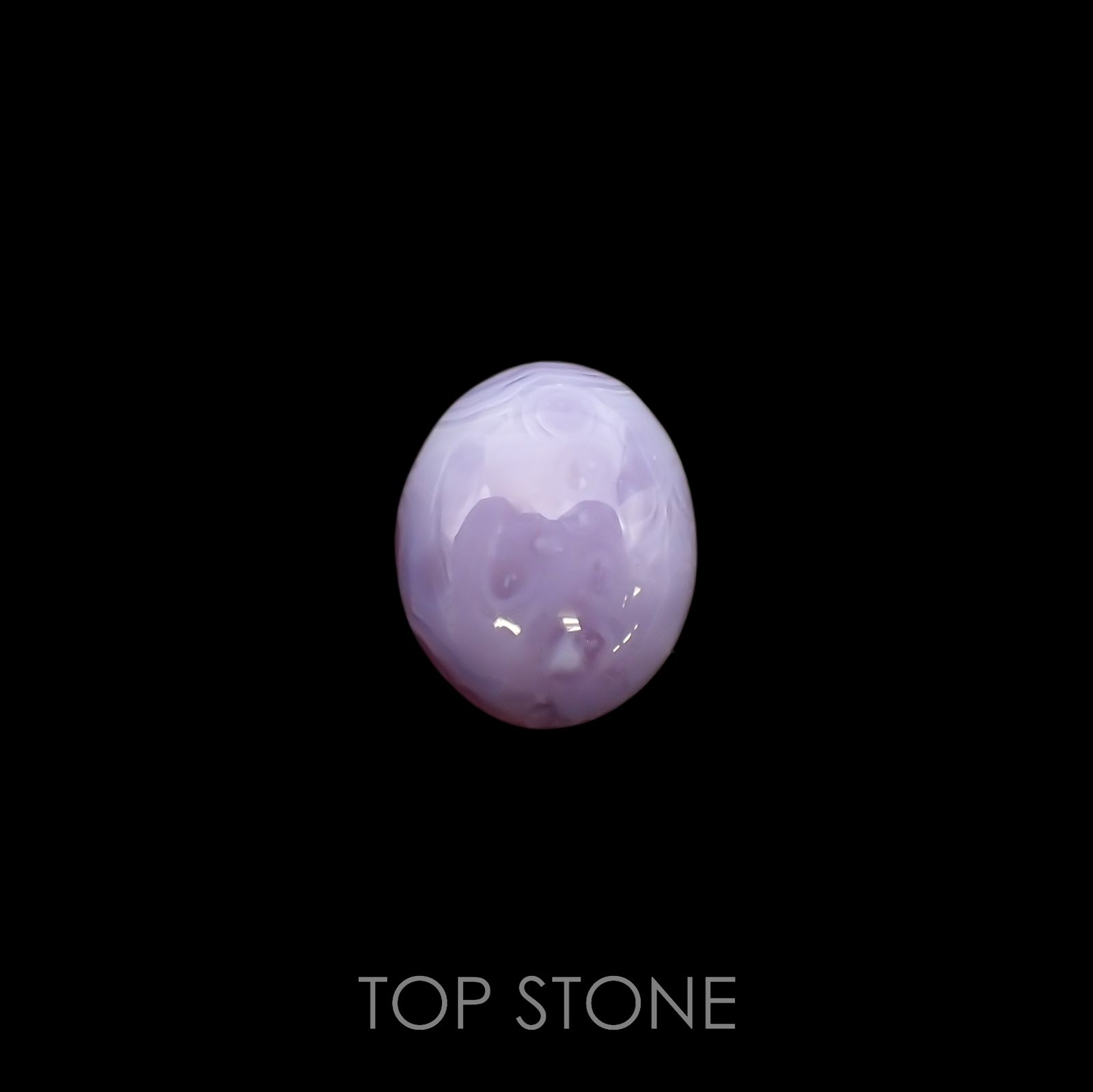 パープルカルセドニー インドネシア産 11.39ct[220917733]17.1x14mm前後