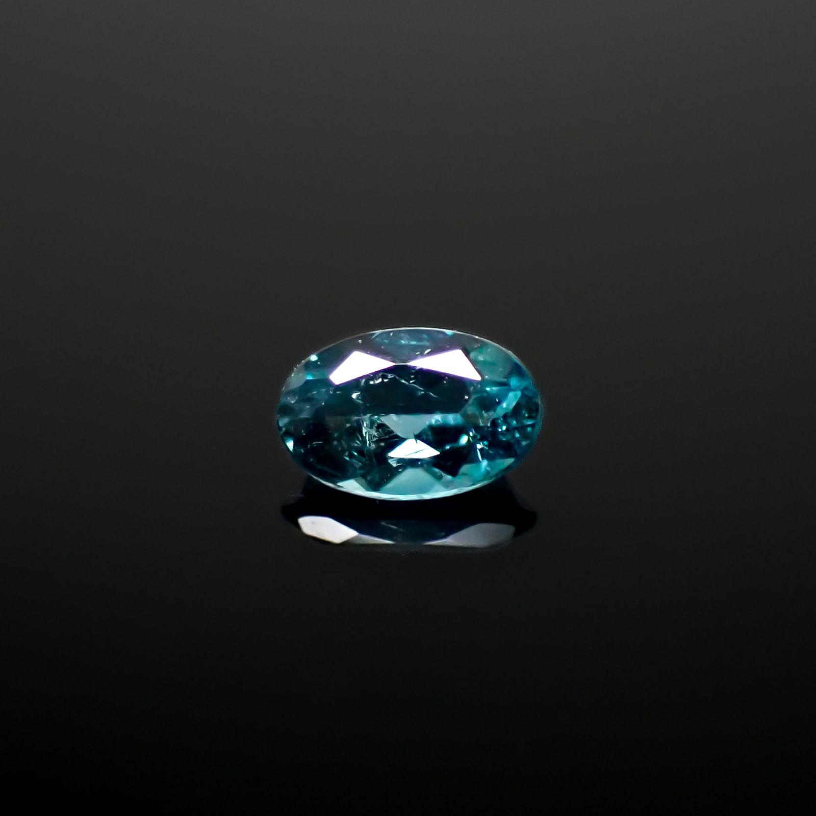 ブルーグリーントルマリン ブラジル産 0.23ct[240628038]4.9x3.1mm前後
