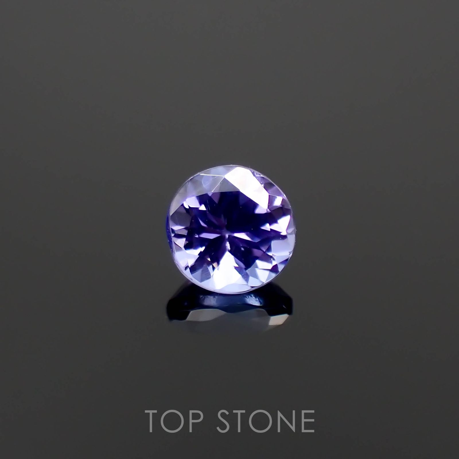 タンザナイト(宝石名タンザナイト)タンザニア産 0.55ct 識別済[230120202]4.9x4.9mm前後
