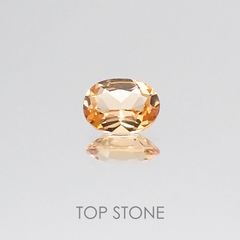 インペリアルトパーズ ブラジル産 ルース 0.34ct[20084379]5.1×3.8mm前後
