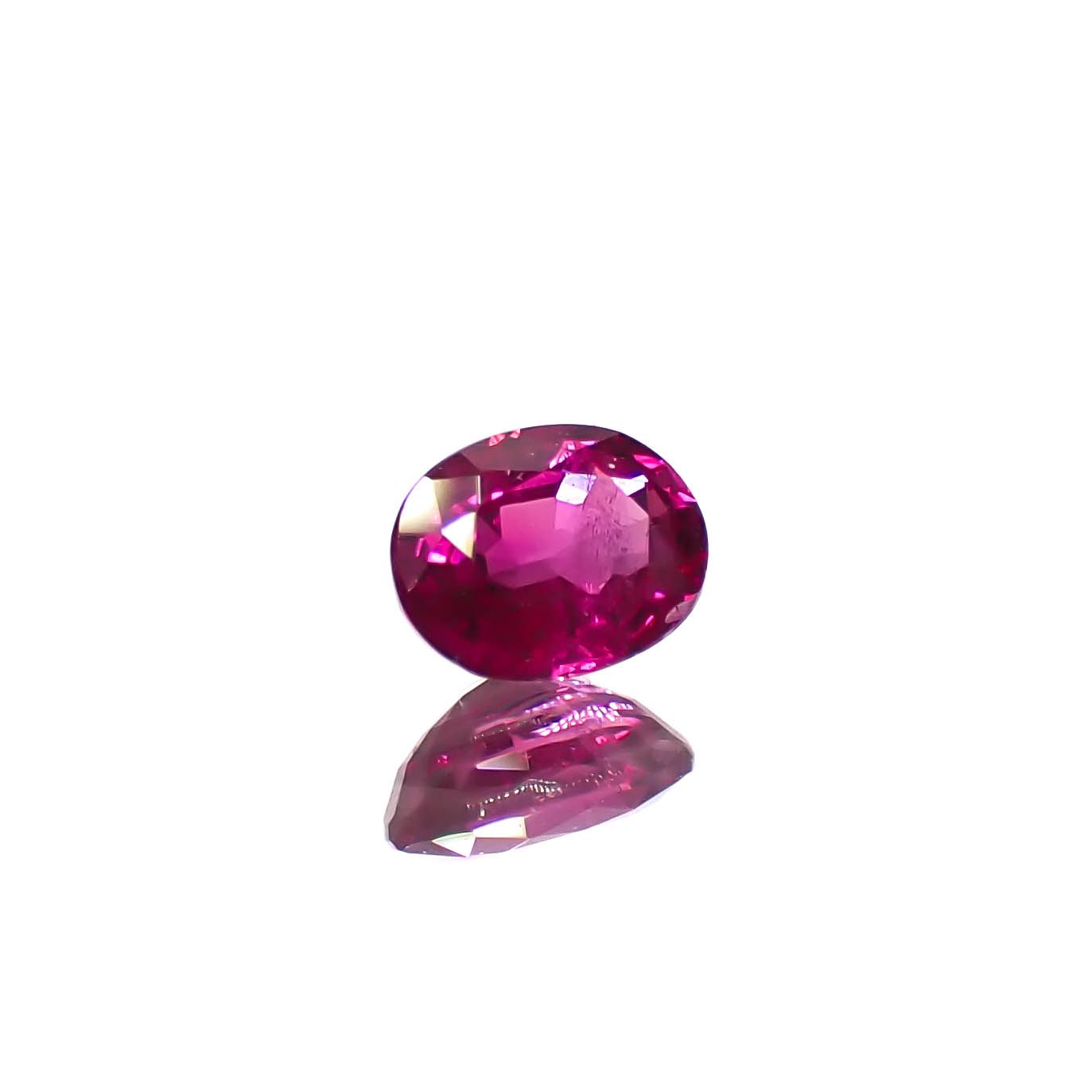 ルビー 非加熱 ビルマ産 0.25ct[240628057]4x3mm前後