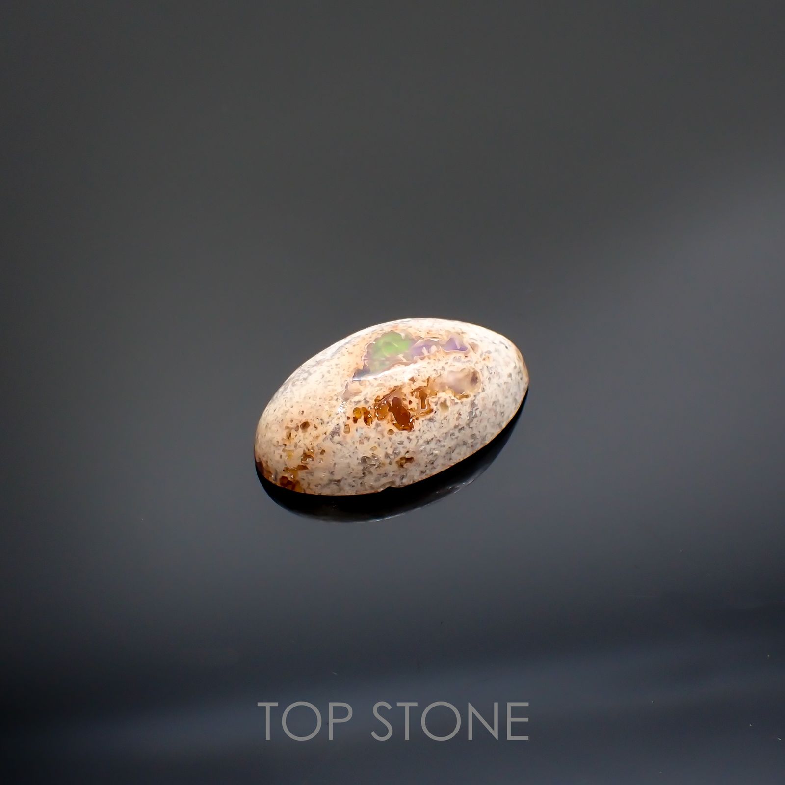 カンテラオパール メキシコ産 7.55ct[220115299]18.9x10.7mm前後