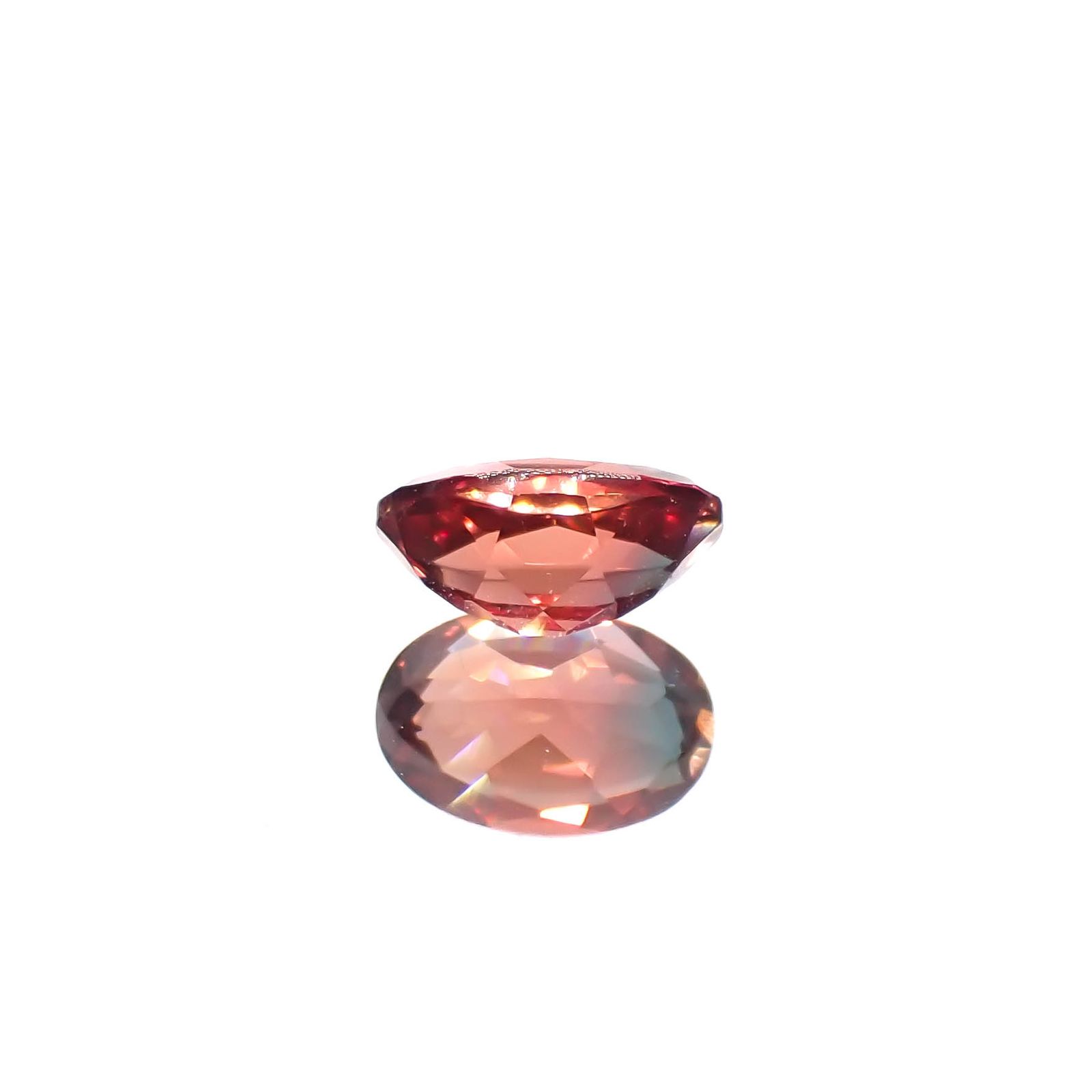 バイカラーアンデシン モンゴル産 0.45ct[230421504]6x4mm前後