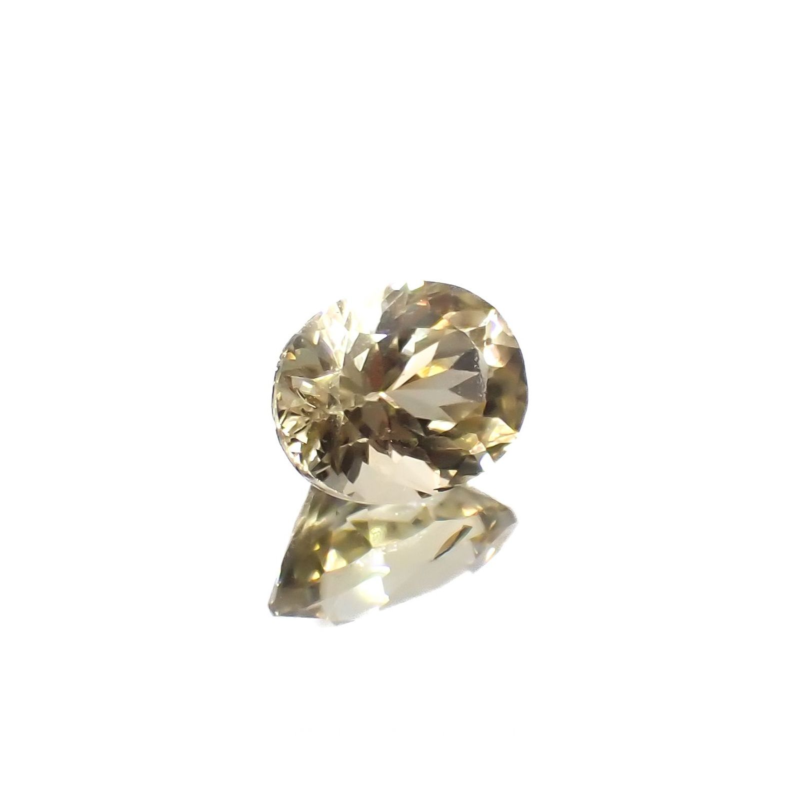 シンハライト(宝石名シンハライト)スリランカ産 識別済 1.69ct / 7.9x6.2mm前後 [260419703]