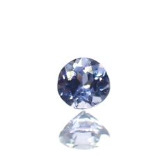 コバルトブルースピネル(宝石名ブルー・スピネル)タンザニア産 0.076ct ソ付(日独)[230622547]2.39x2.44mm前後