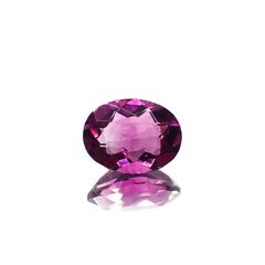 ピンクパープルフローライト 中国産 1.47ct[221018442]8.2x6.2mm前後