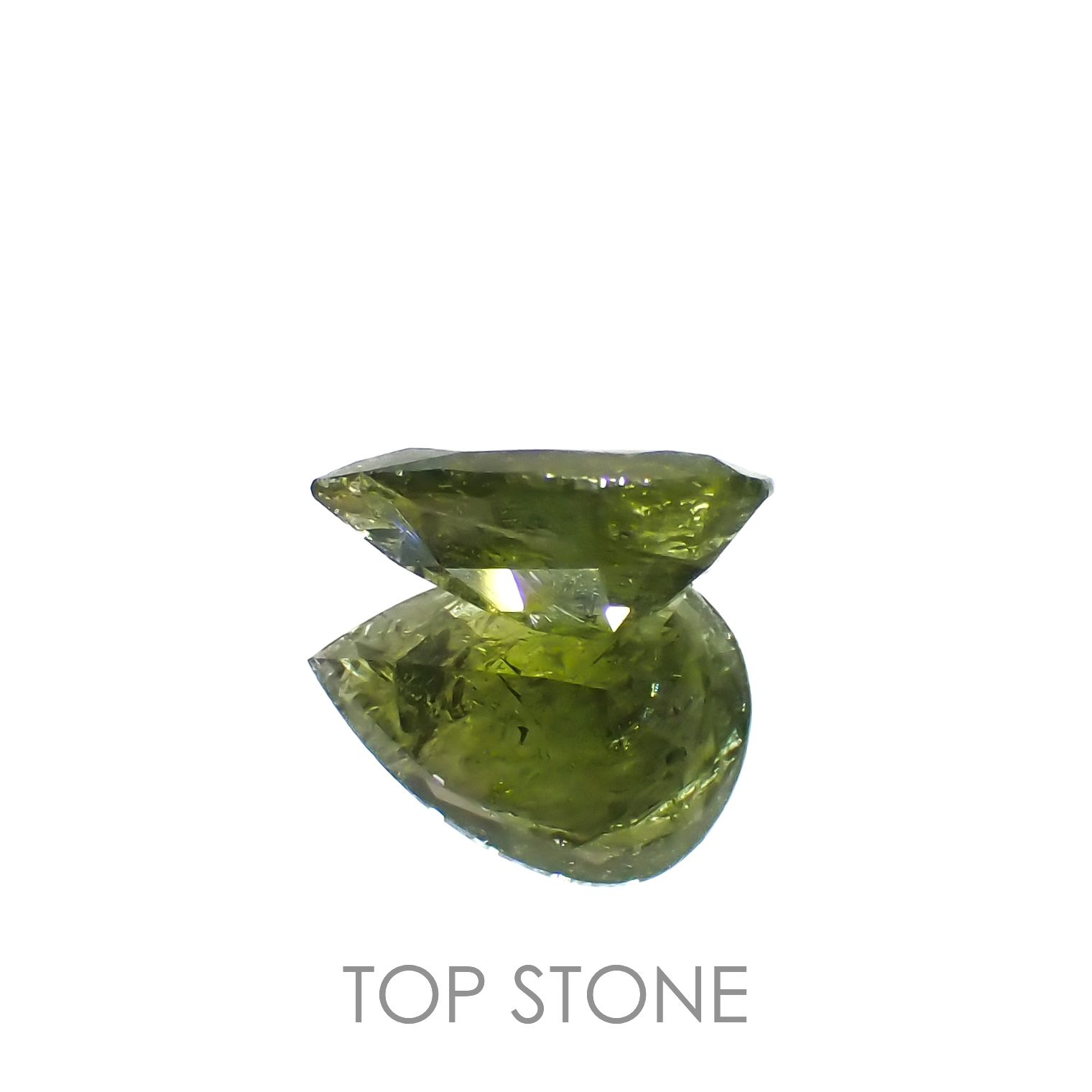イリデッセンスクロムトルマリン(宝石名トルマリン)ケニア産 1.97ct 識別済[221119094]10.6x7.8mm前後