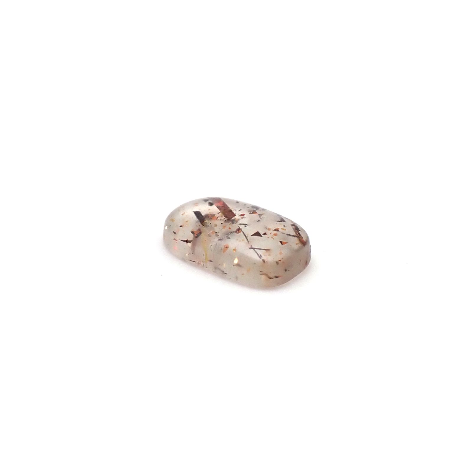 レインボーラティスサンストーン オーストラリア産 1.17ct / 9.3x5.7mm前後 [260632529]