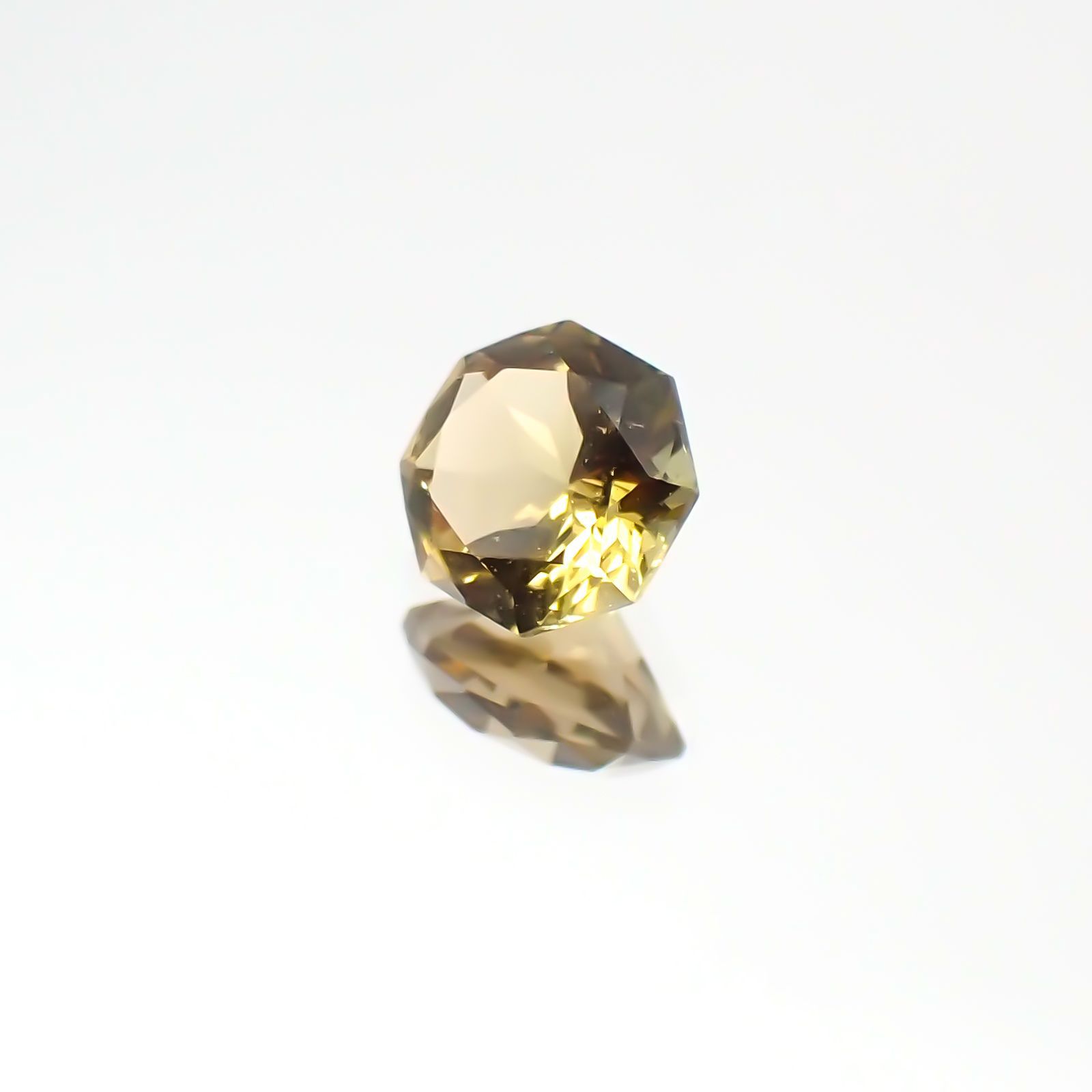 ◇オクタゴンカット◇イエロートルマリン SA(宝石名トルマリン)ブラジル/アフリカ産 0.27ct 識別済[231124206]4x4mm前後