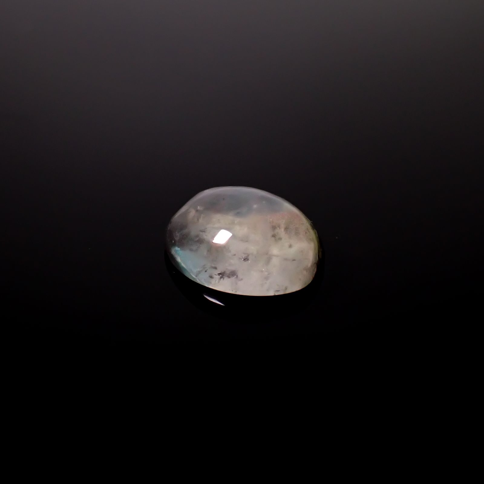 アホイトインクォーツ 南アフリカ・メッシーナ鉱山産 11.56ct [241029321]17.2x13.9mm前後