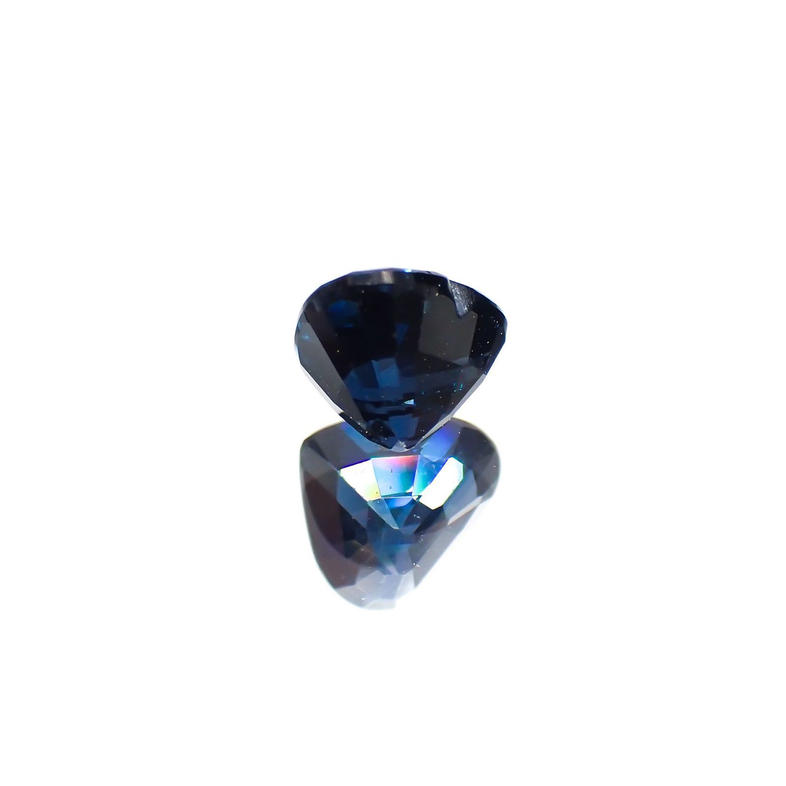 コバルトブルースピネル(宝石名ブルー・スピネル)スリランカ産 ソ付(日独) 1.155ct / 5.7x6.51mm前後 [220113829]