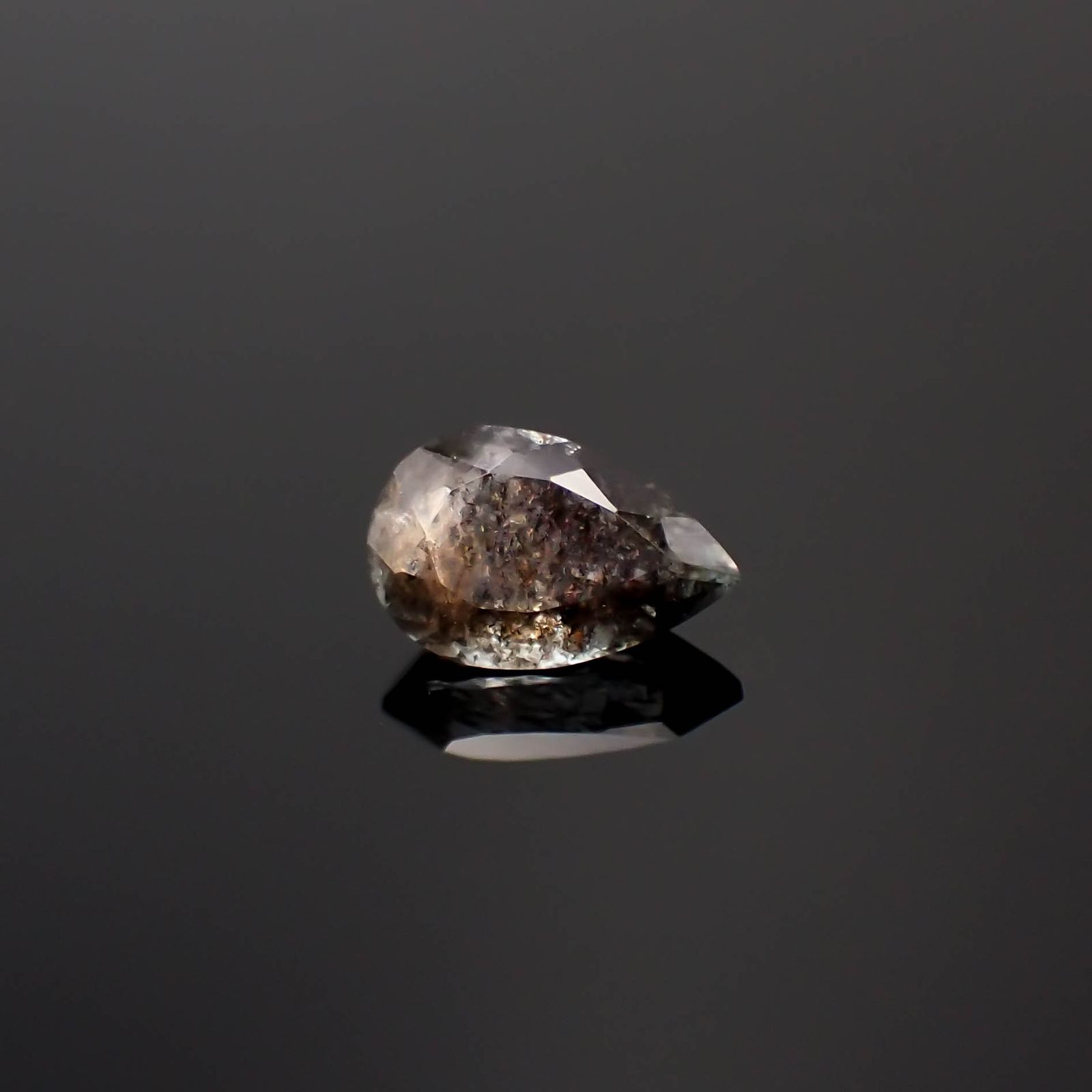 アベンチュリンアクアマリン ナイジェリア産 1.03ct[240226031]8.6x5.6mm前後