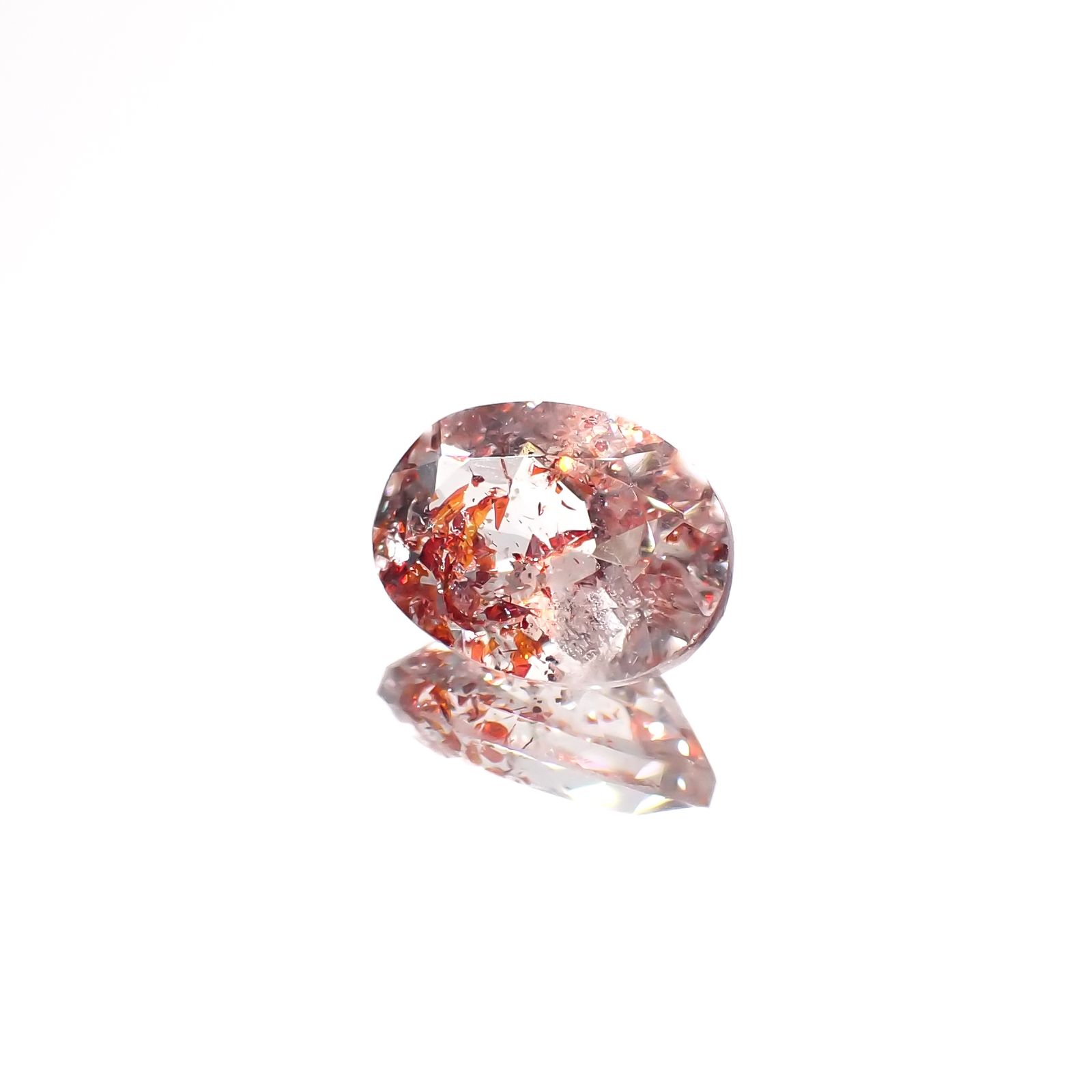 ファイヤークォーツ ナイジェリア産 1.25ct[230421749]8.3x6.3mm前後