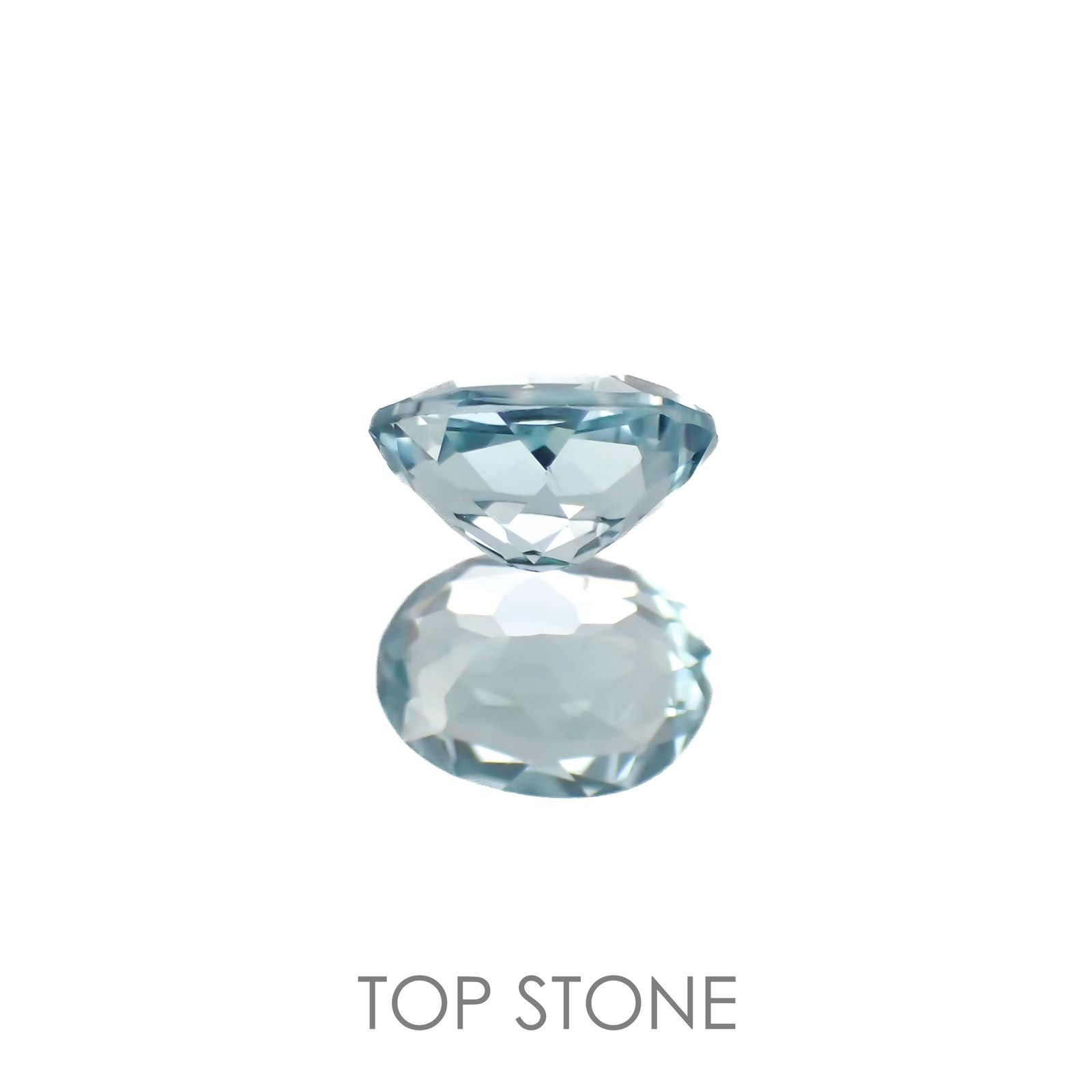 ブルートルマリン(宝石名トルマリン)アフガニスタン産 0.28ct 識別済[221018392]4.8x3.5mm前後