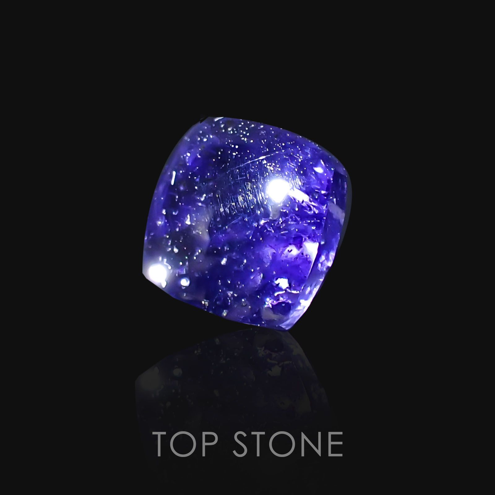 アイオライトサンストーン インド・ブラジル産 ルース 1.19ct[20118179]6×6mm前後 | TOP STONE(トップストーン)