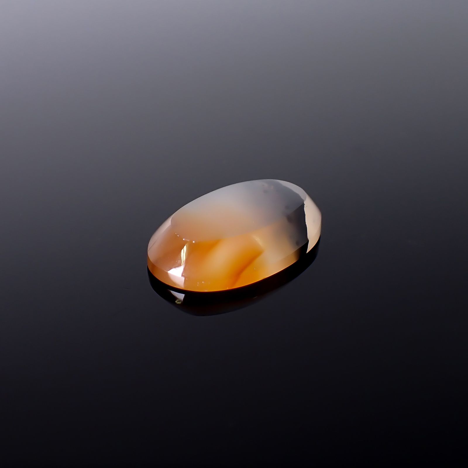 モンタナアゲート アメリカ・モンタナ州産 13.32ct / 22.3x14.6mm前後 [260832758]