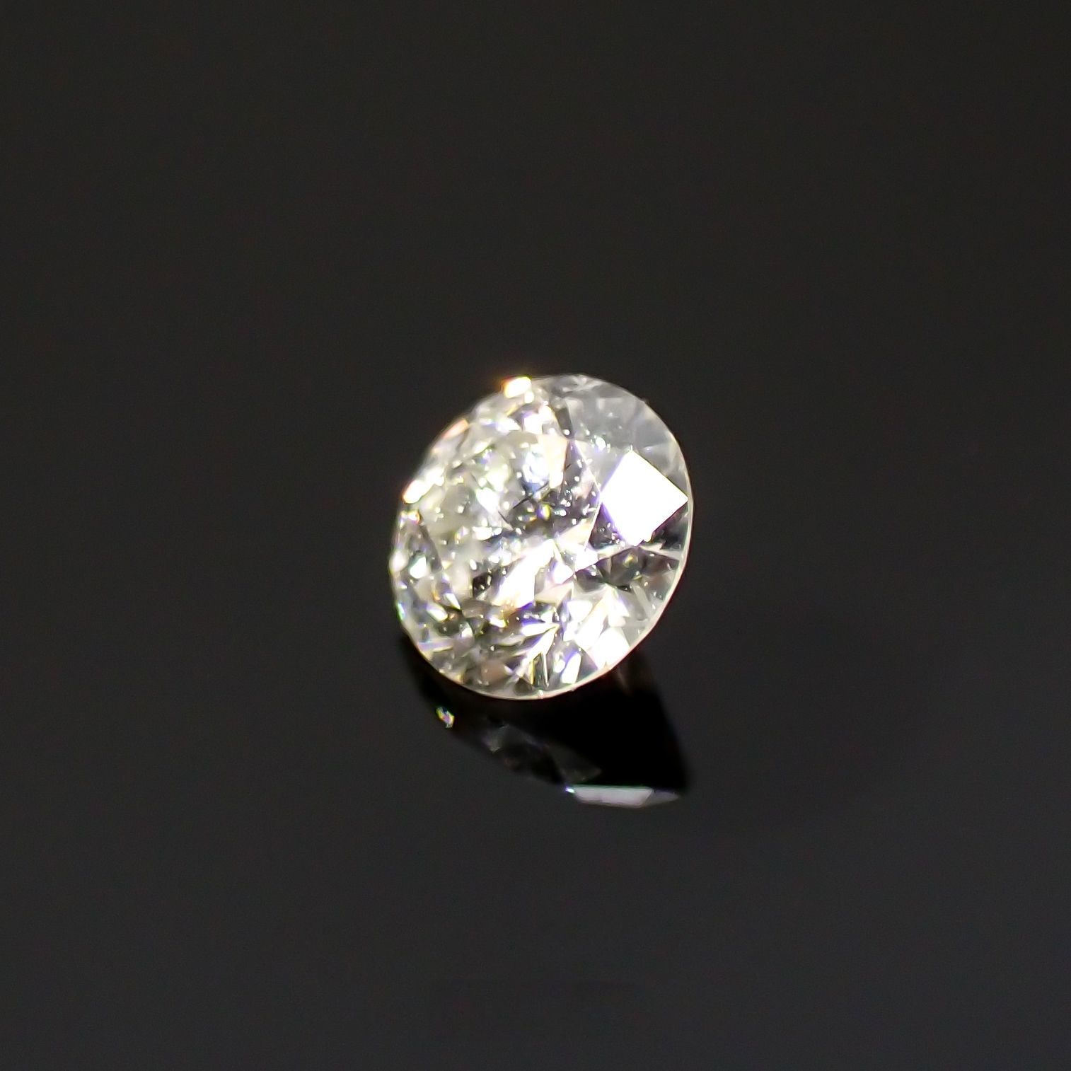 ダイヤモンド SI1-VS/TTLC ハート&キューピッド(宝石名ダイアモンド) 0.066ct 識別済[220114703]2.7x2.7mm前後