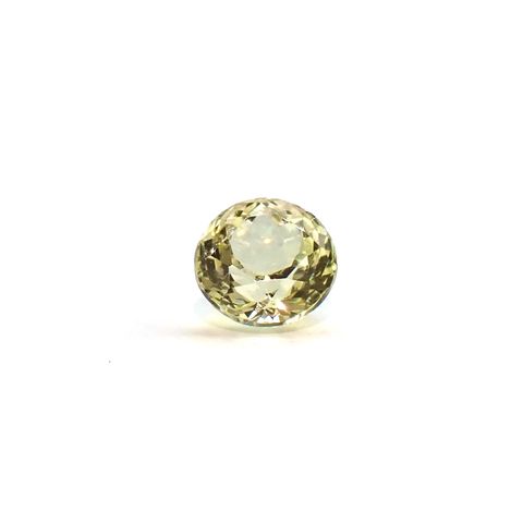 イエローアパタイト メキシコ産 0.57ct / 4.8x4.7mm前後 [260632467]