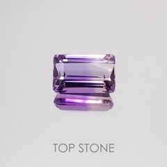 アワーグラスアメジスト モロッコ産 ルース 3.6ct[21018586]11.4×7.1mm前後