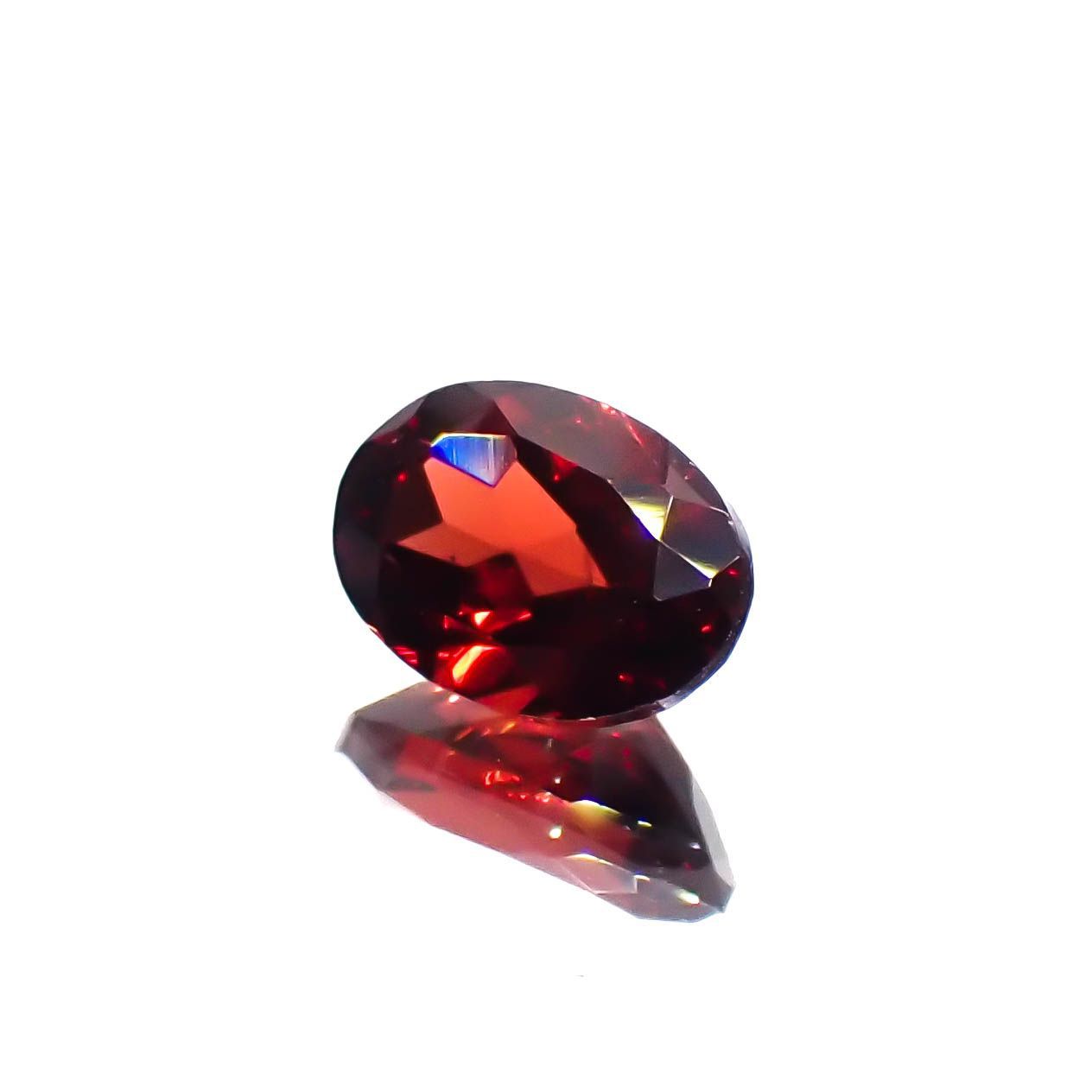 パイラルスパイトガーネット モザンビーク産 1.01ct[230119845]7x4.9mm前後