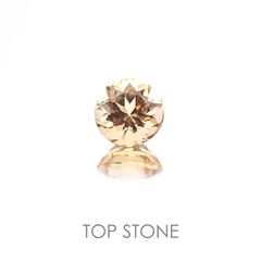 インペリアルトパーズ ブラジル産 ルース 0.55ct[20117858]4.9×4.9mm前後