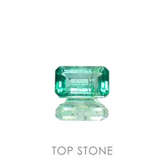 エメラルド ザンビア産 0.29ct[230120262]5x2.9mm前後