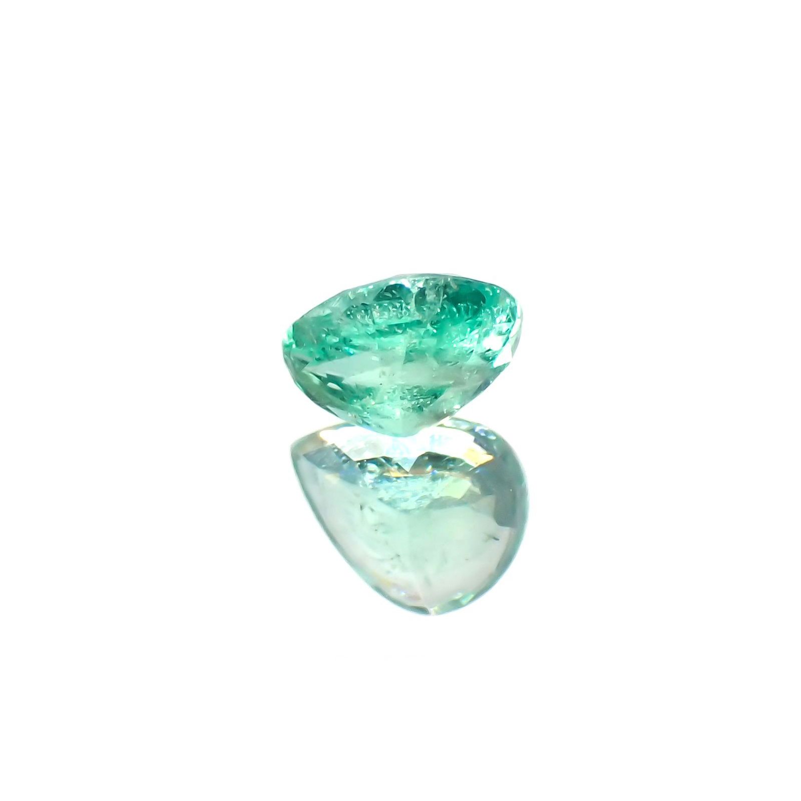 パステルカラーエメラルド コロンビア産 0.30ct [250817230]5.1x4mm前後