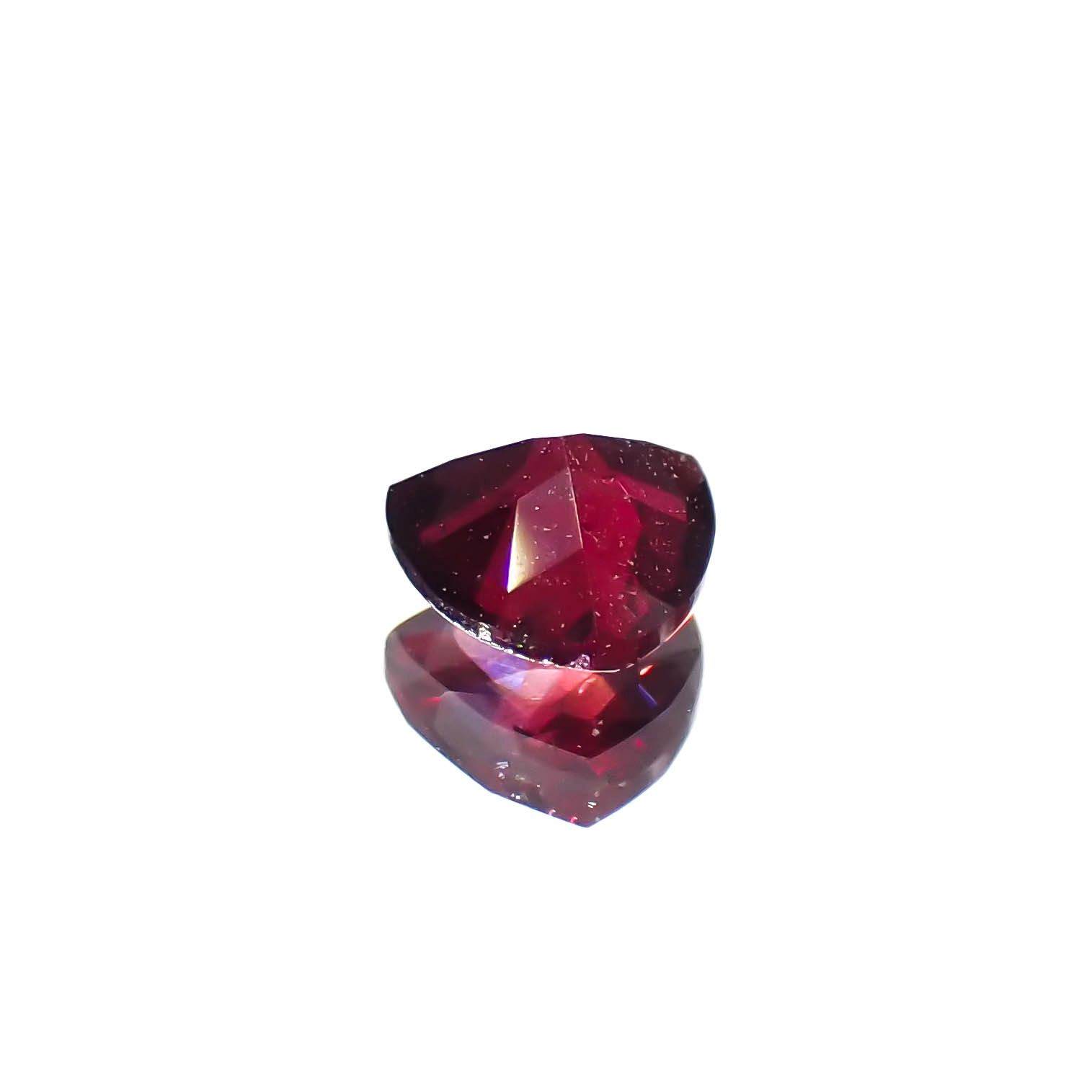 アントヒルガーネット(クロムパイロープガーネット) アメリカ・アリゾナ州産 0.24ct[240527827]3.8x3.8mm前後