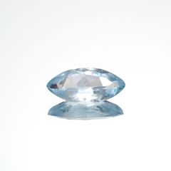 ユークレース(宝石名ブルー・ユークレース)コロンビア産 0.828ct ソ付(彩珠)[221018682]9.9x4.8mm前後