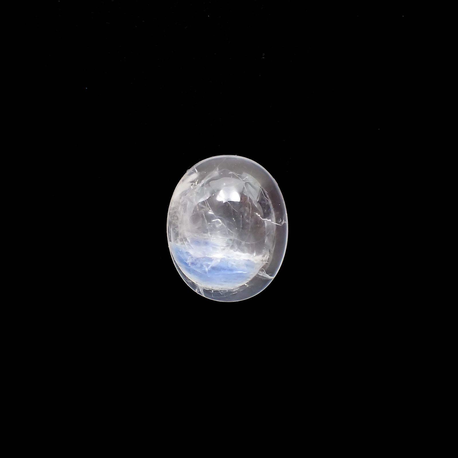 カイヤナイトインクォーツ ブラジル産 10.90ct[230421623]16.7x13.6mm前後