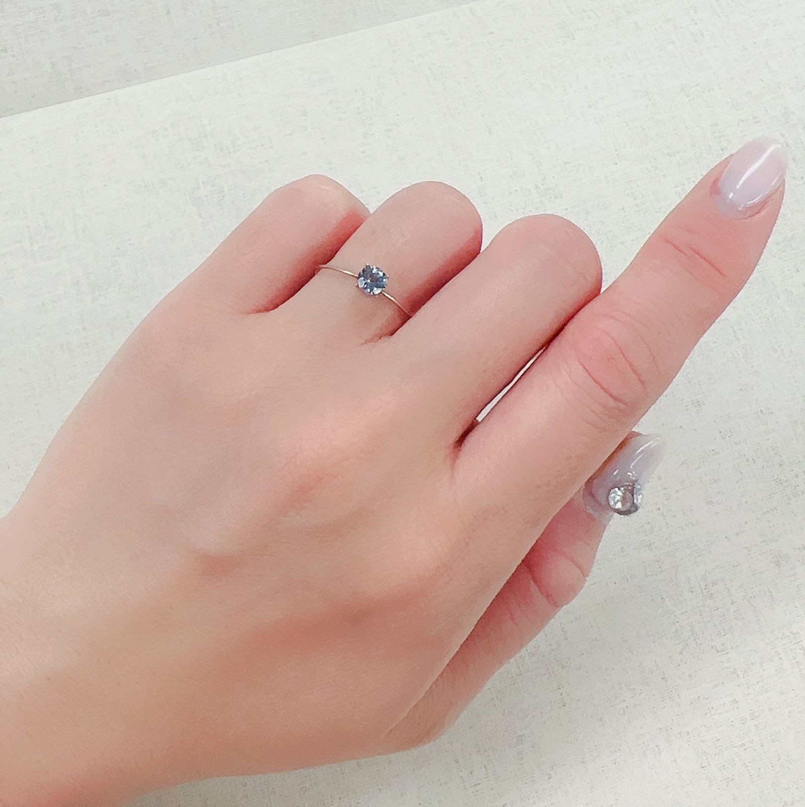 グレースピネル タンザニア産 0.46ct[230421538]4.4x4.4mm前後